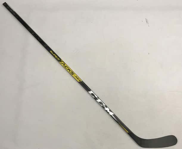 CCM Super Tacks AS2 LH Grip Pro Stock Hockey Stick no Grip 80 Flex BENN Pro Curve REN (5632)