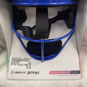 Blue New Youth Defense Rip It Face Guard