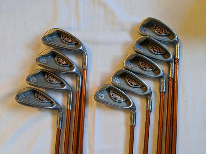 Used Men's Ping Right Handed G10 Clubs (Full Set) Regular Flex (9 Clubs)