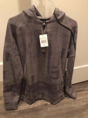 Gray New Adult Men's Large Adidas Jacket