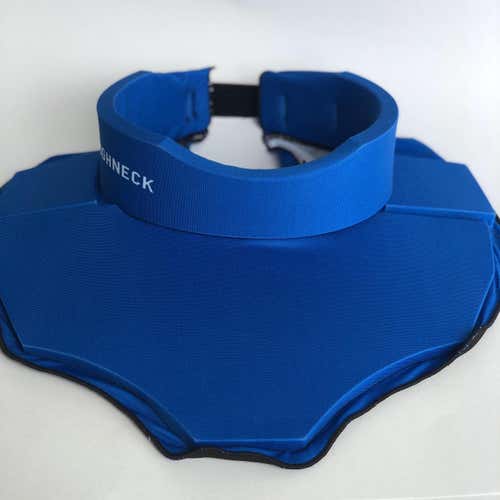 New Roughneck Protection Goalie Neckguard (Royal Blue - large)