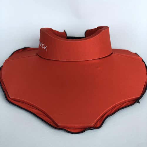New Roughneck Protection Goalie Neckguard (Red - large)