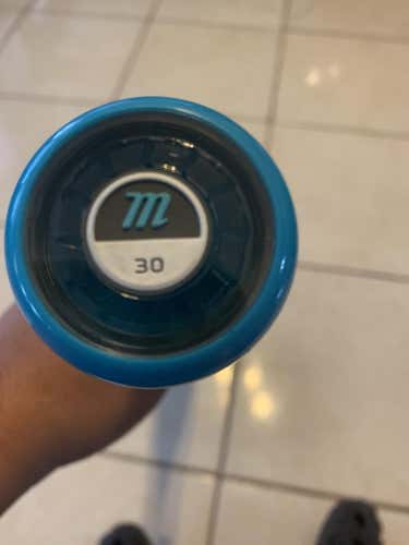 Blue New Marucci Alloy Cat Fx Connect Bat (-12) 18 oz 30"