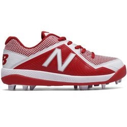 Red New Balance Kid's Molded 4040v4 size 11 (boys)