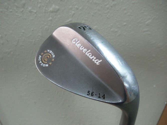 CLEVELAND TOUR ACTION 54* SAND WEDGE FACTORY STEEL WEDGE FLEX NEW GRIP