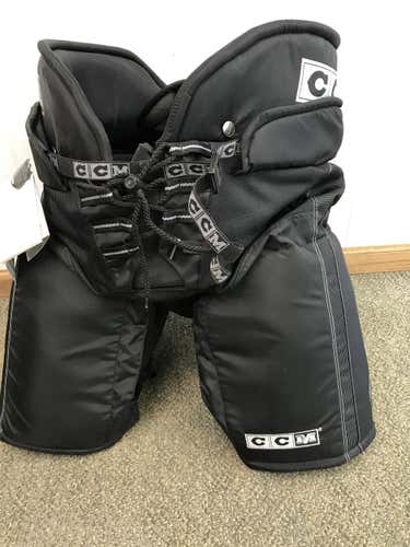 Black Senior New XL CCM Hockey Pants