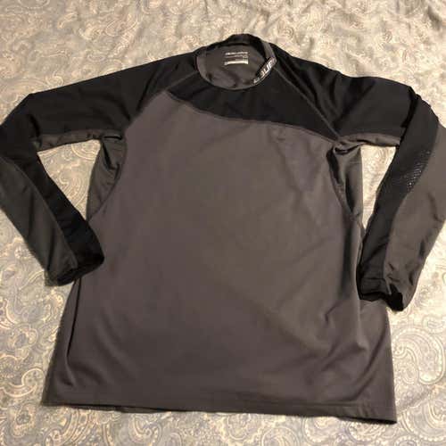 Bauer Long Sleeve Compression Adult Medium Shirt