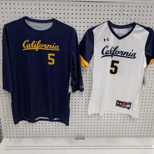 Cal Bears His and Hers Under Armour Sample Baseball Jerseys