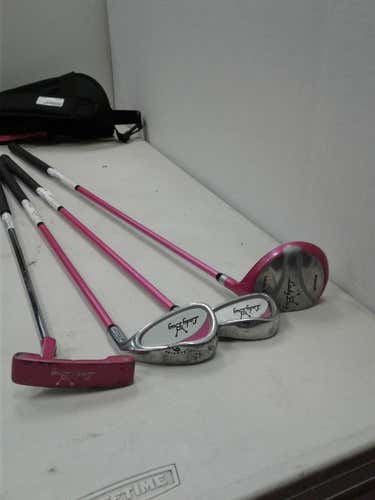 Used Lady Bug Jr Set 5 Piece Golf Package Sets Junior Teen