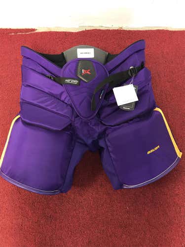 Mankato State Bauer 1x Goalie Pants Size Medium Pro Stock Item#MNKPG1