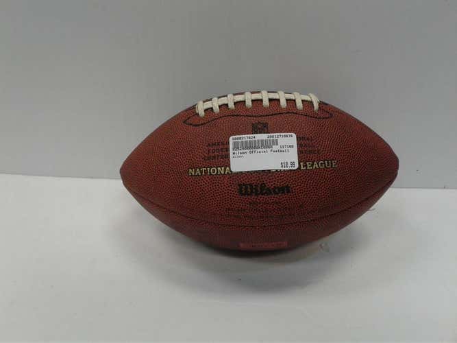 Used Wilson Football Balls