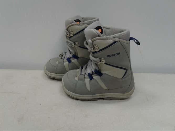 Used Burton Moto Kids Junior 03 Snowboard Girls Boots