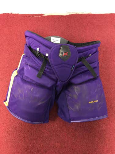 Mankato State Bauer 1x Goalie Pants Size Large Pro Stock Item#MNKGP31