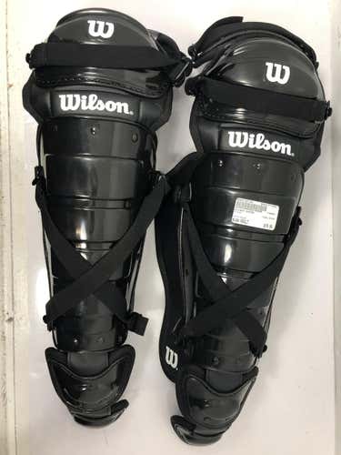 Used Wilson Shins Adult Baseball & Softball Catchers Equipment