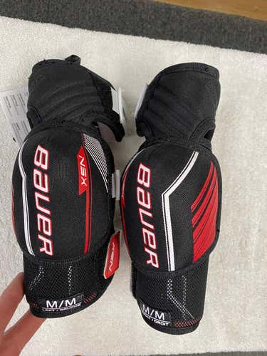Junior New Medium Bauer NSX Elbow Pads