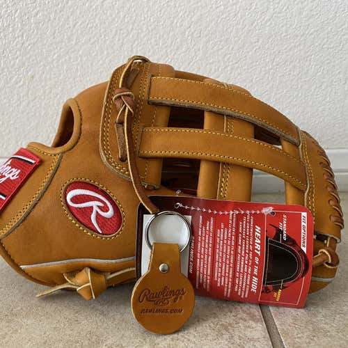 Brown New Outfield Heart of the Hide 12.5" Baseball Glove