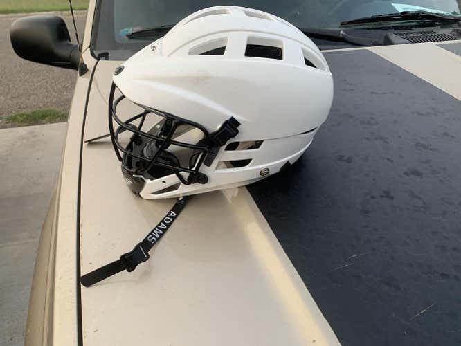 White Used Player Cascade CS Youth Helmet