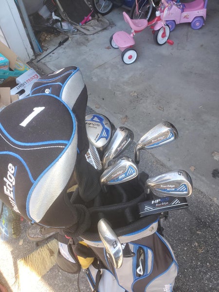 Used Junior Tour Edge Left Handed Clubs (Full Set) (9 Clubs)