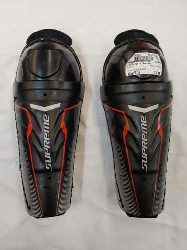 Used Bauer Supreme 9" Hockey Shin Guards