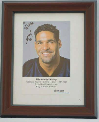 Signed Picture Michael McCrary