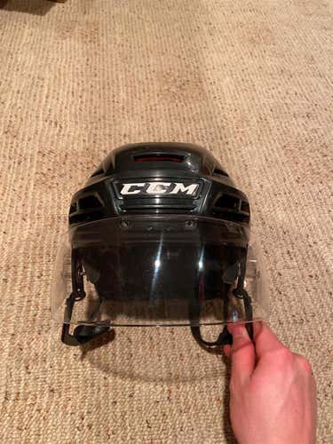 CCM Tacks 710 Helmet w/ Bauer Pro Straight Visor