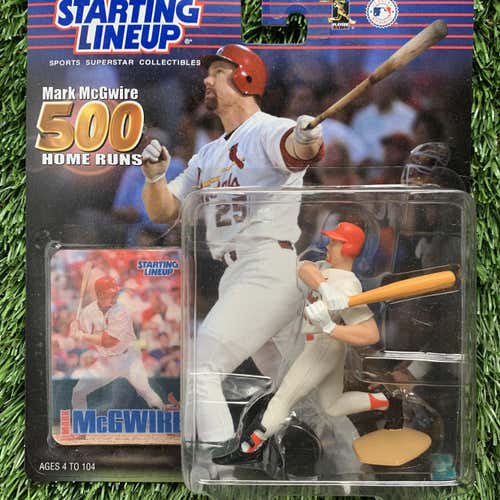Vintage Mark Mcgwire St Lous Cardinals Starting Line Up Toys New