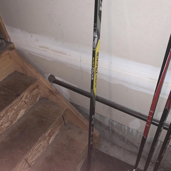 Used Right Handed Super Tacks Toe Pro Stock Hockey Stick