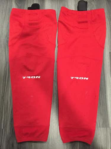 RED - Senior Large Socks (mesh)