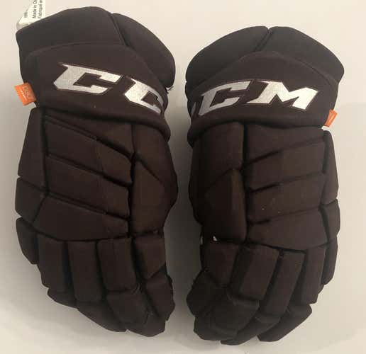 CCM Jetspeed Pro Custom Pro Stock Hockey Gloves 15" Bruins 2019 Winter Classic NHL HGPJS (6201)