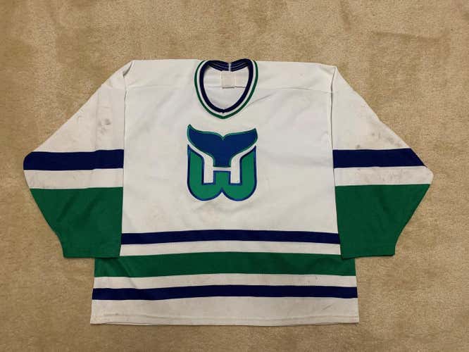 CCM Hartford Whalers White Senior XL Jersey