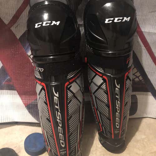 Used CCM JetSpeed FT370 Shin Pads