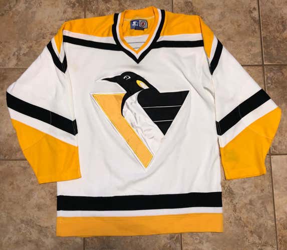 1993-2002 Starter Pittsburgh Penguins Home Jersey