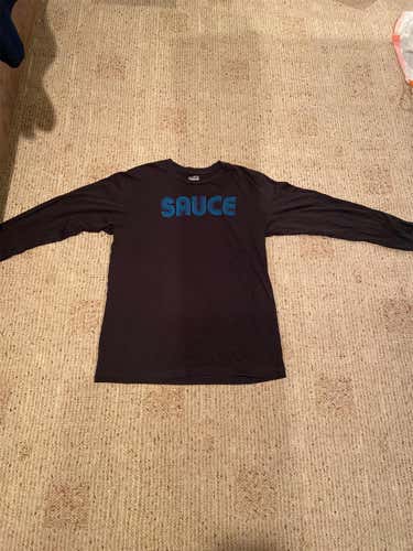 Sauce Hockey Long Sleeve Shirt Adult L