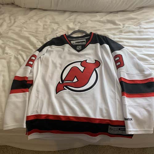 Zubrus Signed Devils Jersey