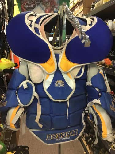 Boddam Anti Shock Lacrosse Goalie Chest Protector - Senior Size - Used - Good Condition!