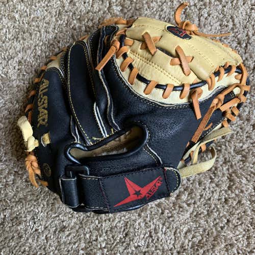 Black All Star Catcher's Glove Cm1010bt 31.5" Baseball Glove