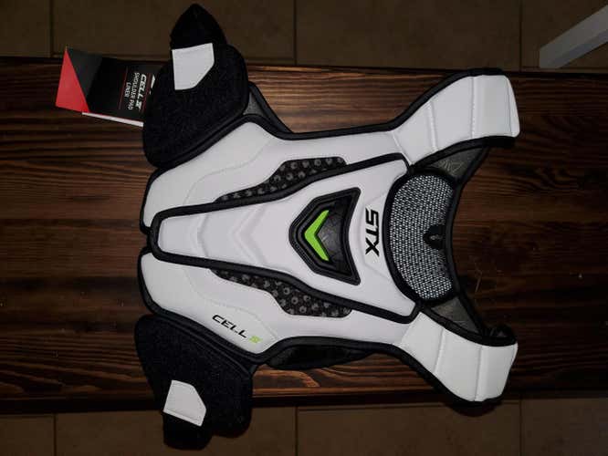New Large STX Cell IV Shoulder Pads
