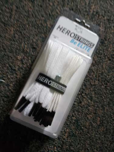 White New ECD Lacrosse Hero String Pack