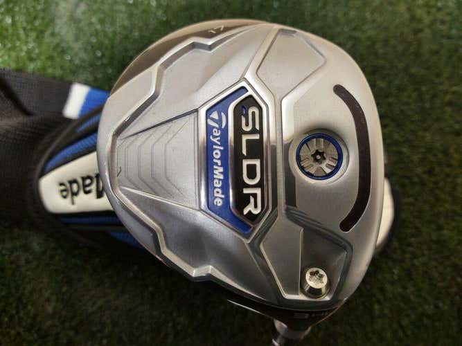 NEW Taylormade SLDR 17 Degree Fairway 3HL Wood Regular Flex Speeder 77 Headcover