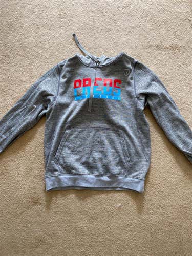 Gray Men's Large  Sweatshirt Predators Lacrosse Club