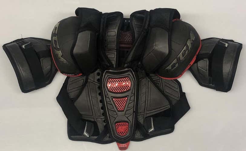 CCM U+ CL Pro Sr Shoulder Pads Medium Pro Stock Used 3 (6210)