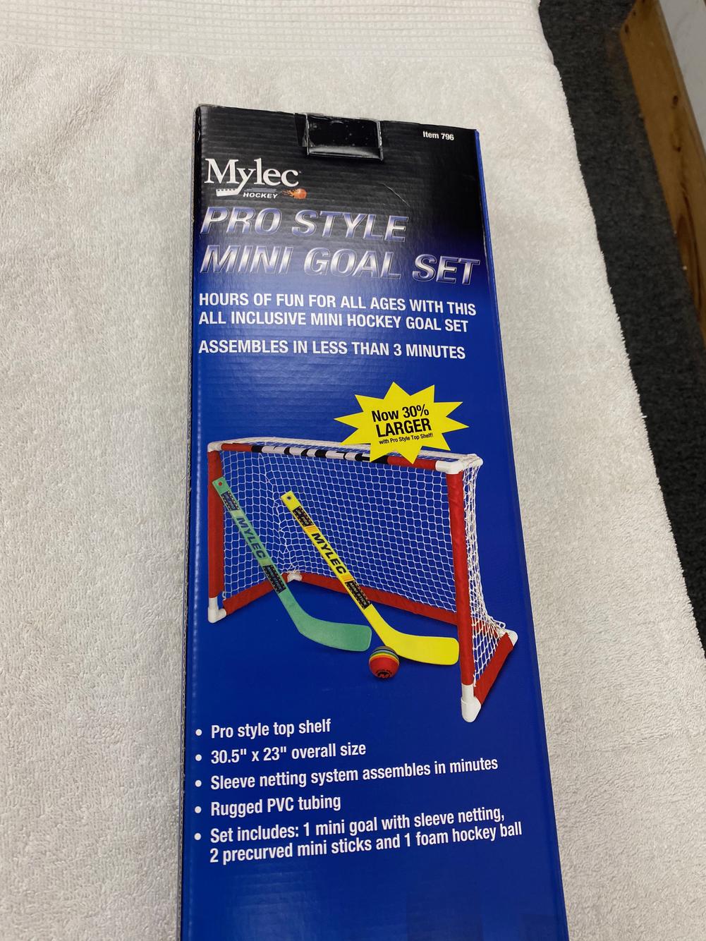 Mylec Mini Hockey Goal Set - 30.5 x 23