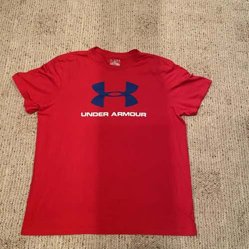 Red Under Armour Shirt Adult XL