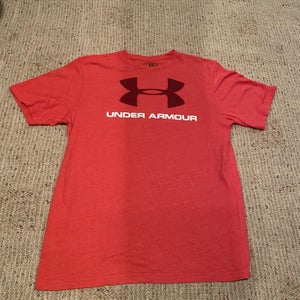 Red Under Armour Shirt Adult L