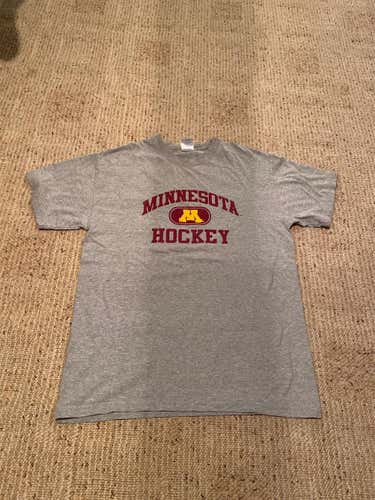 University Of Minnesota Golden Gophers Hockey Shirt Adult M