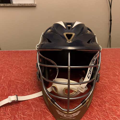 Blue Used Player Cascade R Helmet