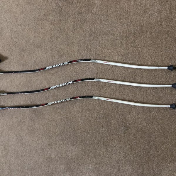 Swix SG/DH Carbon Poles 135cm (SELLING ALL THREE TOGETHER)