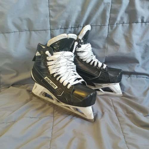 Senior Used Bauer Supreme S190 Hockey Goalie Skates D&R (Regular) Size 7