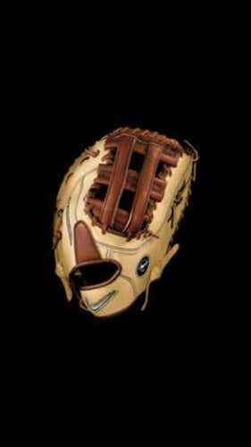 Brown Used Nike Right Handed First Base Diamond Ready Baseball Glove 12.5"