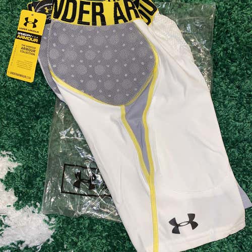 BNWT Under Armour Football Padded Compression Shorts Sz M